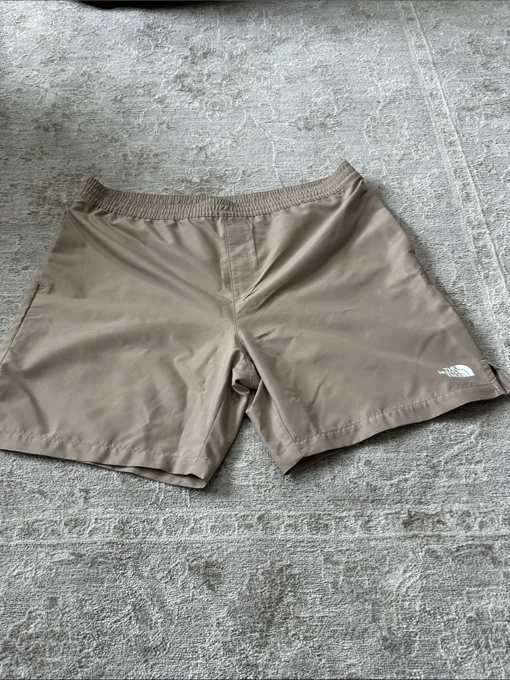 The North Face Men’s Large Water Shorts. Mushroom Grey Color. NWT’s.